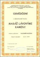 Masáž lávovými kameny