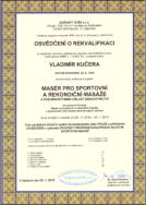 Masér - rekondiční a sportovní masáže